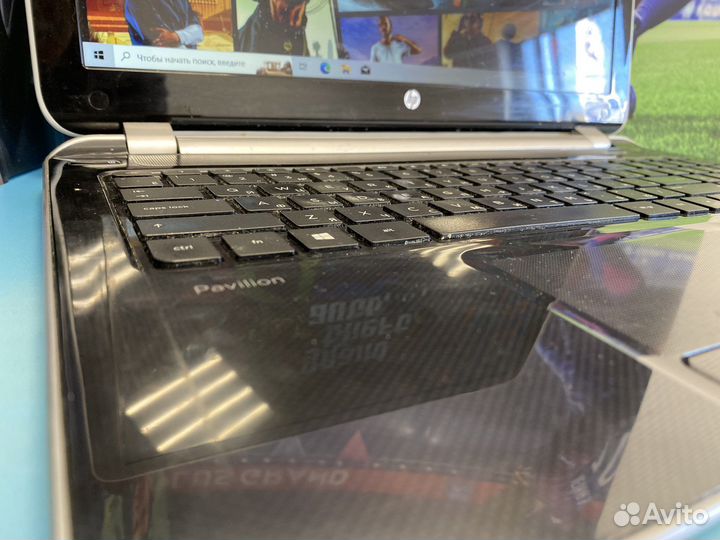 Игровой Ноутбук HP i5/2видеокарты/500gb