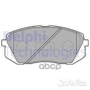Колодки тормозные дисковые перед LP2050 Delphi