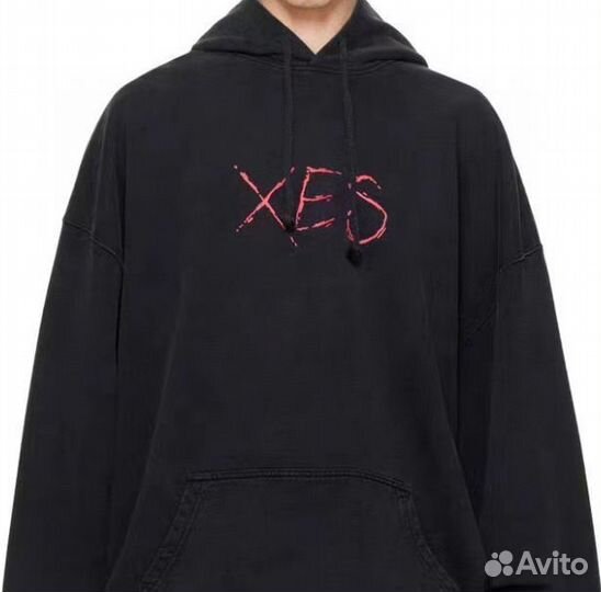 Худи Vetements XES oversize