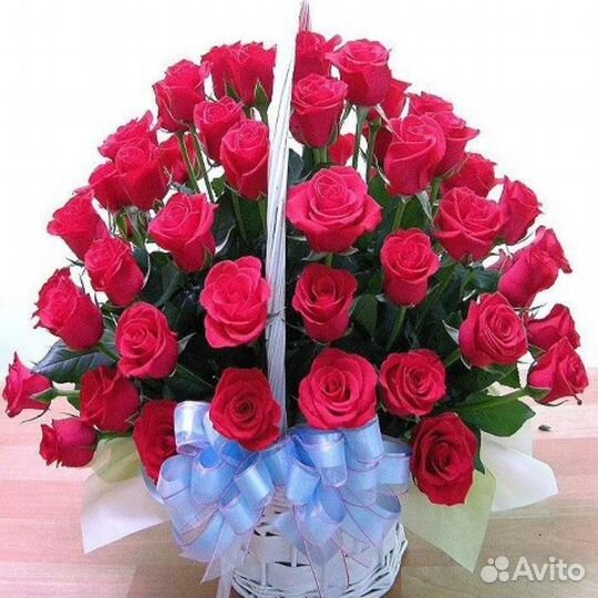 Доставка Букетов/Цветов/Цветы в коробке/Розы