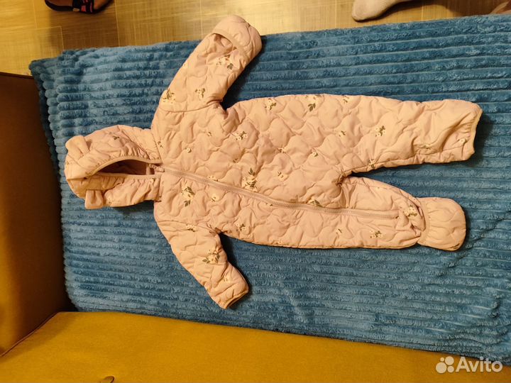 Осенний комбинезон 80 для девочки