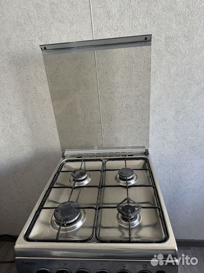 Газовая плита бу с электрической духовкой