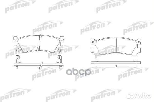 Колодки тормозные дисковые задн mazda: 929 III