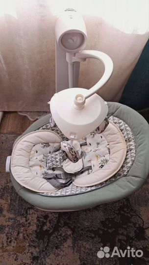 Детские электронные качели joie serine swivel