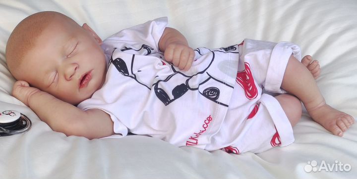 Кукла реборн Realborn Skya Sleeping. Новая
