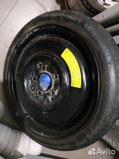 R16 Dunlop D87M 125/70, PCD 5x100 DIA 60