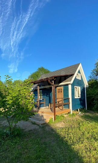 Дом 25 м² на участке 10 сот.