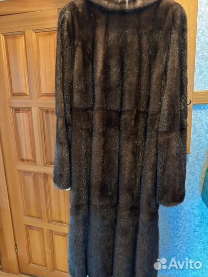 Шуба норковая 48 50 бу