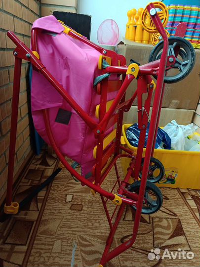 Детские санки с колесами