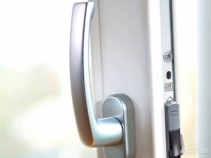 Ремонт окон, фурнитура geze RAL9145