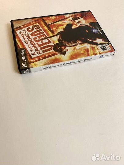 Rainbow Six: Vegas лицензия Европа DVD-бокс