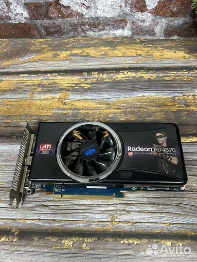 Видеокарта radeon hd 4870