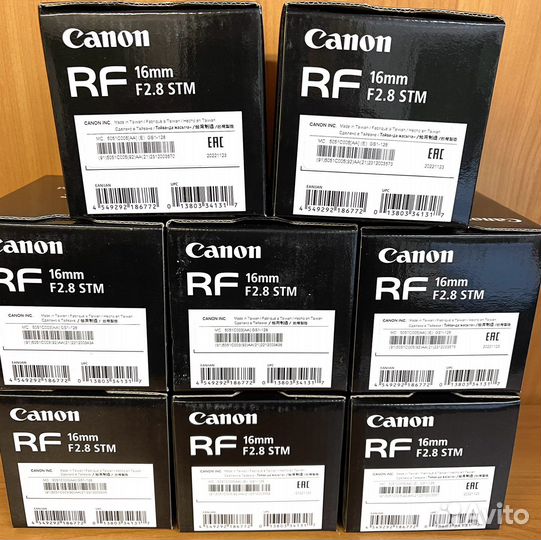 Canon RF 16mm F2.8 STM Новый