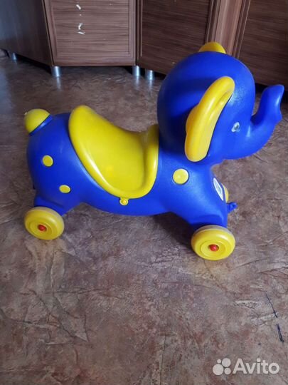 Слон качалка каталка