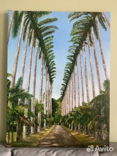 Картина маслом на холсте большая
