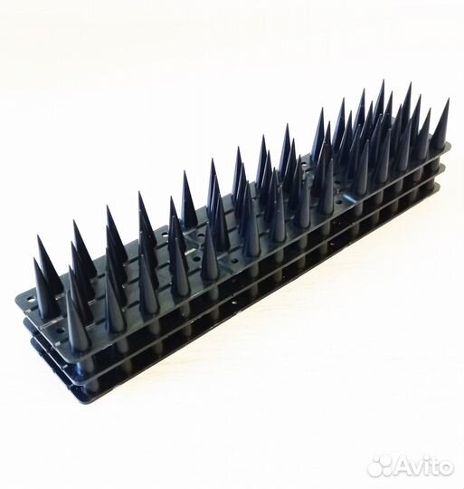 Шипы от птиц и животных лук барьер 60х300 мм чёрн