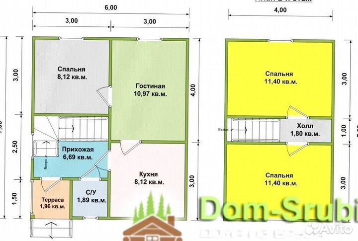 Карабаново. Дом каркасный дк-9 (7х6). Звоните
