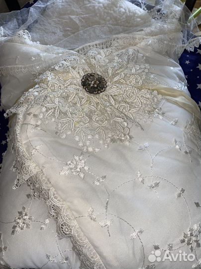 Конверт на выписку зимний для девочки