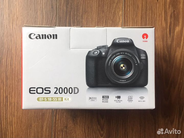 Canon EOS 2000D Kit 18-55mm Новые-Гарантия