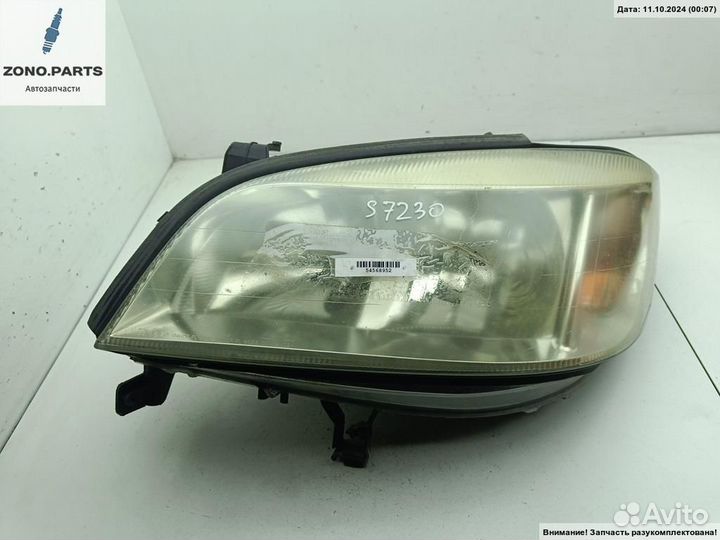 Фара левая 89100054 на Opel Zafira A