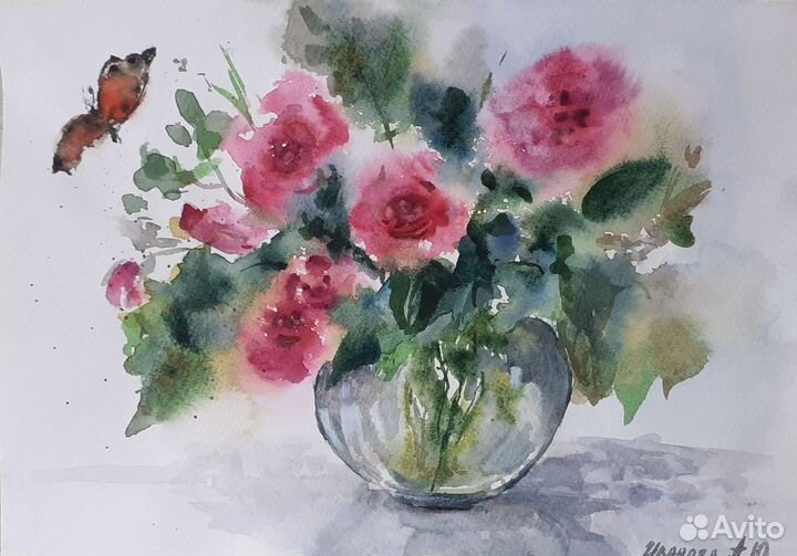 Картины акварелью: 