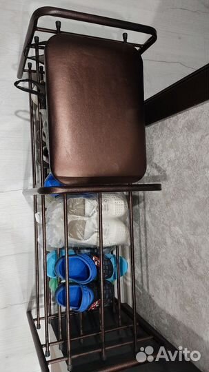 Обувница с сиденьем