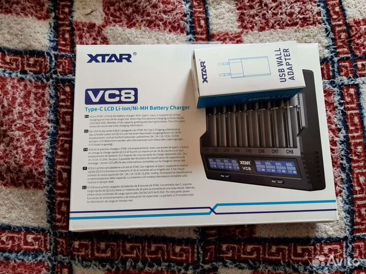 Зарядное устройство xtar VC8