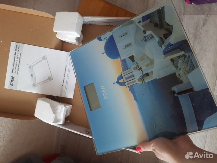 Весы электронные напольные