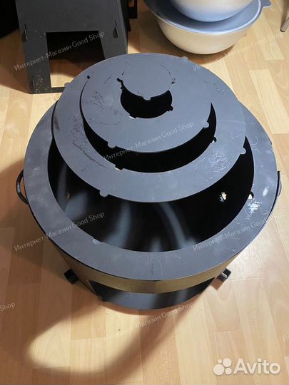 Металлические кольца на печь 5 мм. 12-16 л