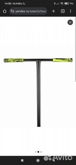 Руль и вилка Tech Team voodoo