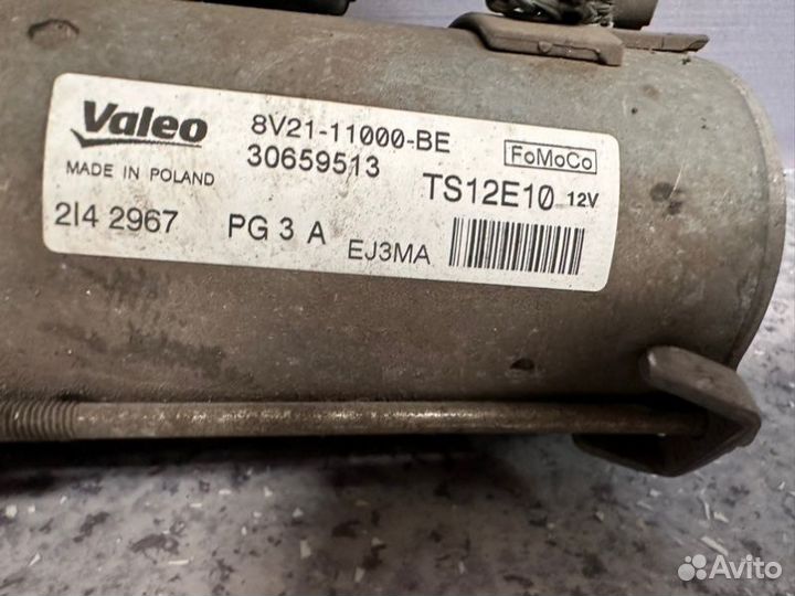 Стартер Ford Focus 3 седан 1.6 iqdb МКПП 2014