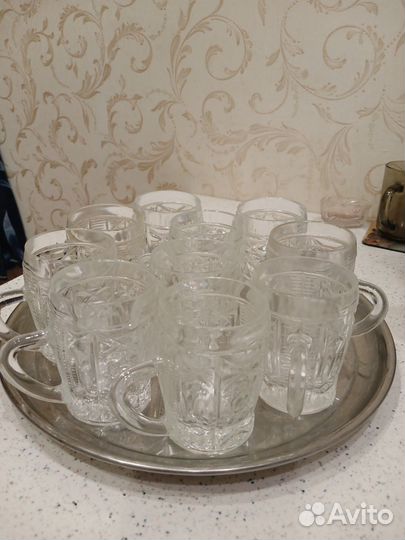 Кружки хрусталь