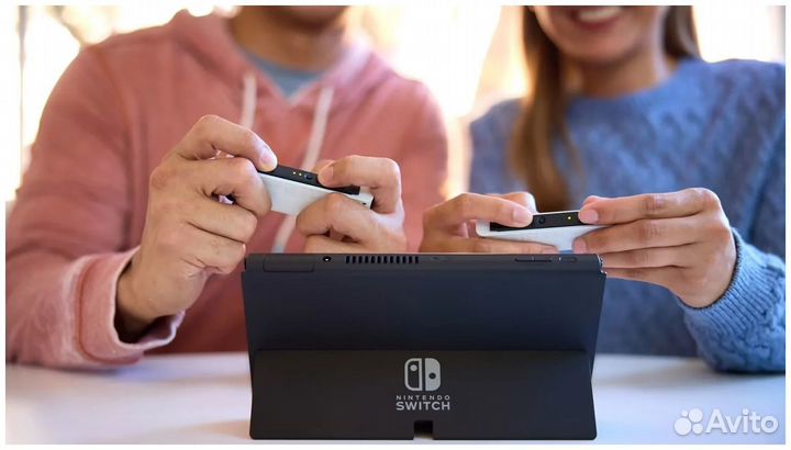 Игровая приставка Nintendo Switch oled (+7 игр)