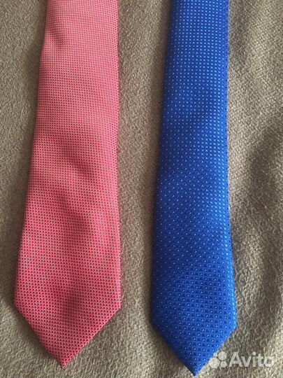 Галстук синий-красный