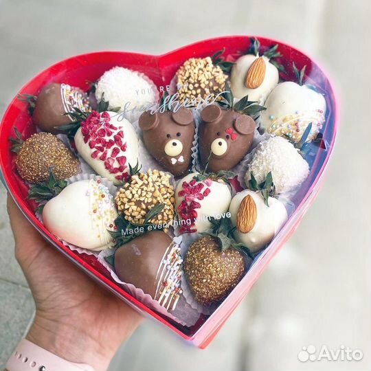 Клубника в шоколаде «сдадкая парочка»