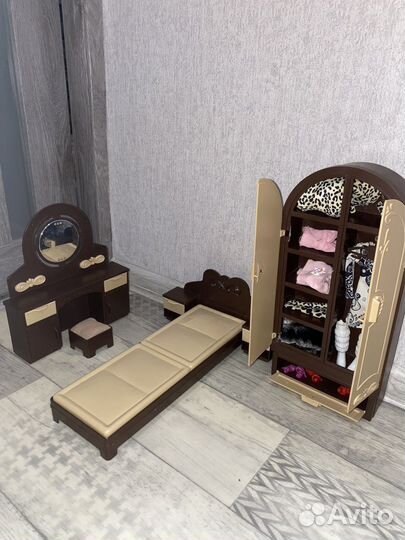 Мебель для кукол барби