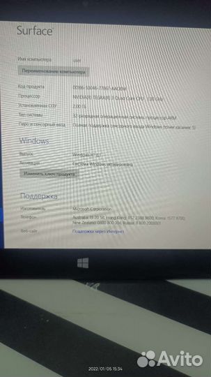 Планшет Майкрософт