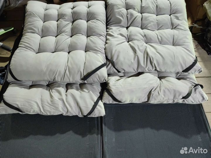 Раскладушка с матрасом новая