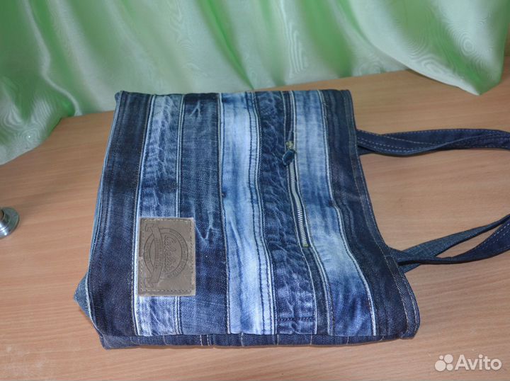Сумка женская из джинсы