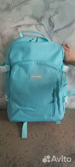 Рюкзак детский новый мятный