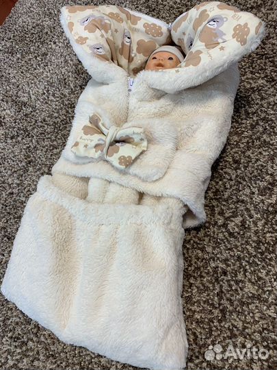 Конверт на выписку зимний