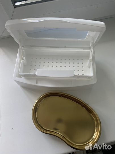 Контейнер для дезинфекции и лоток для инструментов