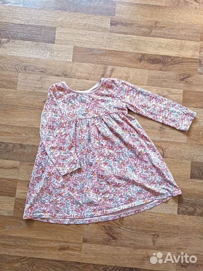 Вещи пакетом для девочки, + платье 2 фото