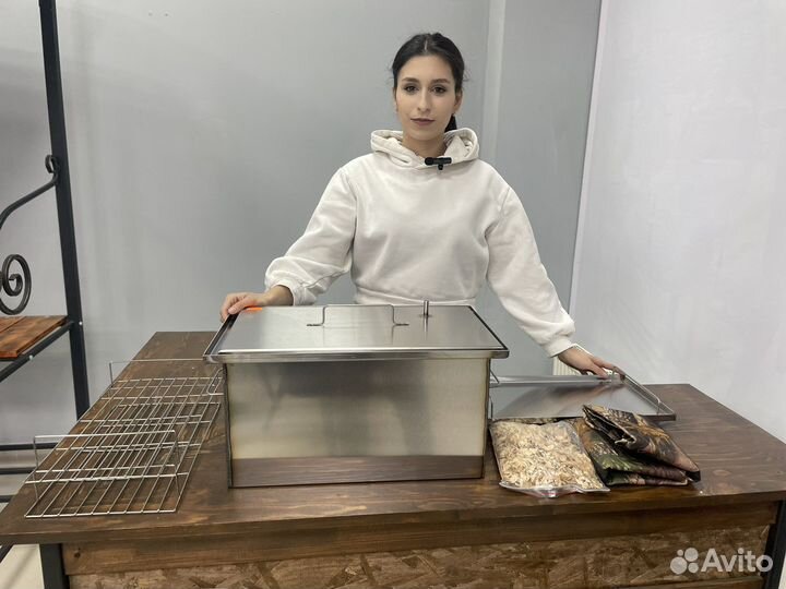 Коптильня горячего копчения 1,5мм