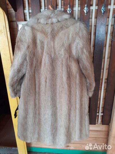 Шуба из меха нутрии