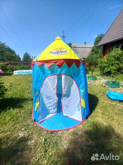 Детский игровой домик Барни