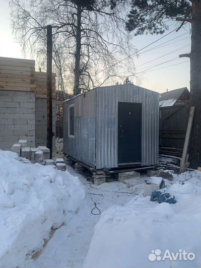 Аренда строительный вагончик бытовка