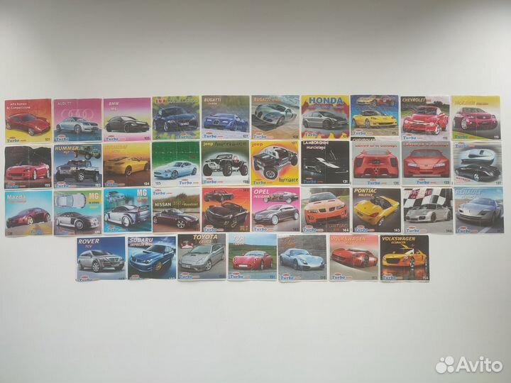 Комплект турбо 2007 super. Вкладыши от жвачки