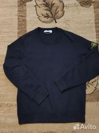 Stone island sweatshirt navy blue