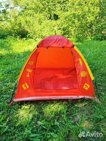 Детская палатка 120*120 молния макуин